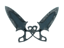 ★ StatTrak™ Shadow Daggers | Night (Battle-Scarred)