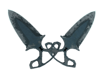 ★ StatTrak™ Shadow Daggers | Night (Battle-Scarred)