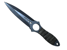 ★ StatTrak™ Skeleton Knife | Blue Steel (Well-Worn)