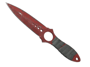 ★ StatTrak™ Skeleton Knife | Crimson Web (Battle-Scarred)