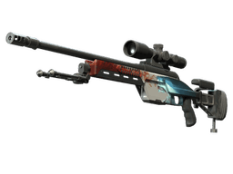 StatTrak™ SSG 08 | Blood in the Water (Minimal Wear)