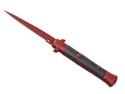 ★ StatTrak™ Stiletto Knife | Crimson Web (Minimal Wear)