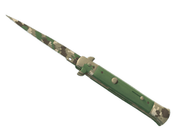 ★ StatTrak™ Stiletto Knife | Forest DDPAT (Factory New)