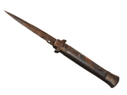 ★ StatTrak™ Stiletto Knife | Rust Coat (Battle-Scarred)