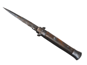 ★ StatTrak™ Stiletto Knife | Rust Coat (Well-Worn)
