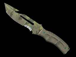 ★ StatTrak™ Survival Knife | Boreal Forest (Battle-Scarred)