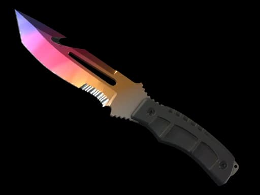 ★ StatTrak™ Survival Knife | Fade (Minimal Wear)