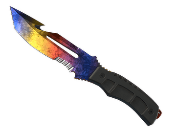 ★ StatTrak™ Survival Knife | Marble Fade (Minimal Wear)