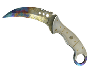 ★ StatTrak™ Talon Knife | Case Hardened (Battle-Scarred)