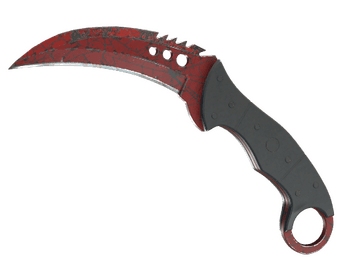 ★ StatTrak™ Talon Knife | Crimson Web (Well-Worn)