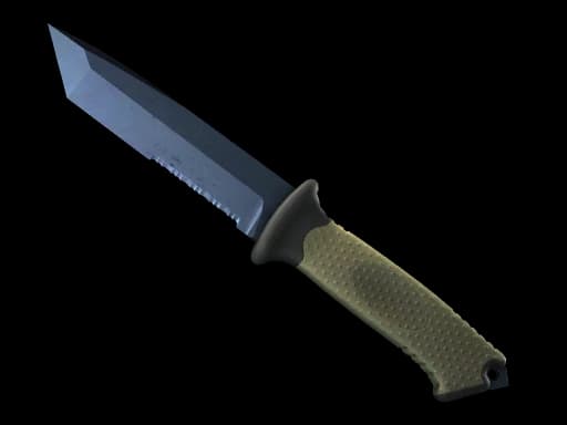★ StatTrak™ Ursus Knife | Blue Steel (Battle-Scarred)