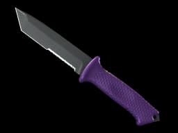 ★ StatTrak™ Ursus Knife | Ultraviolet (Well-Worn)