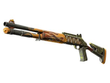 StatTrak™ XM1014 | Incinegator (Well-Worn)