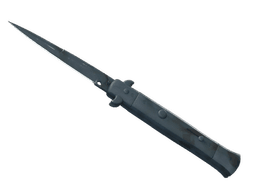 ★ Stiletto Knife | Night Stripe (Well-Worn)
