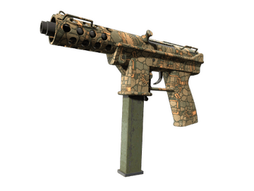 Tec-9 | Blast From the Past (Battle-Scarred)