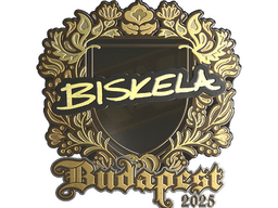 Sticker | Aleksib (Gold) | Budapest 2025