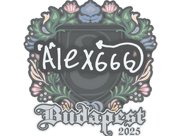 Sticker | alex666 | Budapest 2025