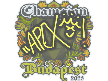 Sticker | apEX (Champion) | Budapest 2025