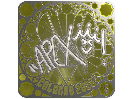 Sticker | apEX (Foil, Ranked) | Cologne 2026