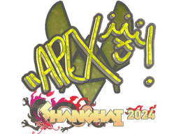 Sticker | apEX (Glitter) | Shanghai 2024