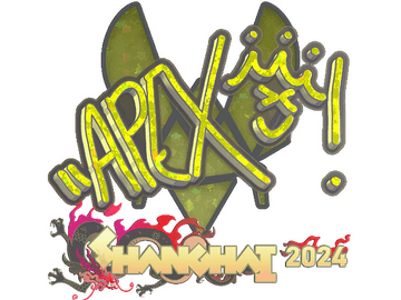 Sticker | apEX (Glitter) | Shanghai 2024