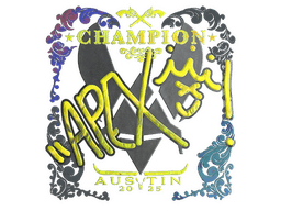 Sticker | apEX (Holo, Champion) | Austin 2025