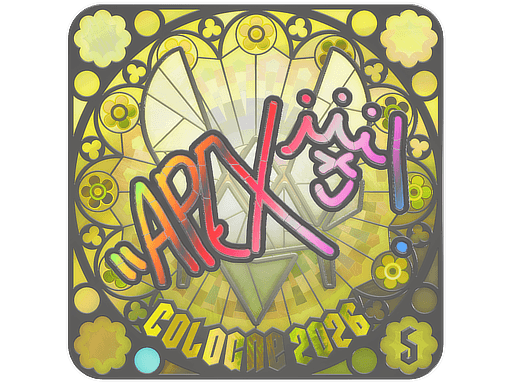 Sticker | apEX (Holo, Ranked) | Cologne 2026