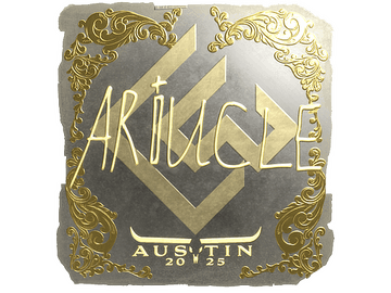 Sticker | Ariucle (Gold) | Austin 2025