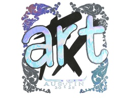 Sticker | arT (Holo) | Austin 2025
