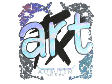 Sticker | arT (Holo) | Austin 2025