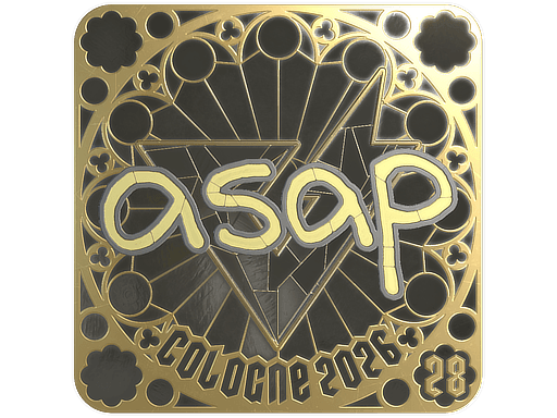 Sticker | asap (Gold, Ranked) | Cologne 2026
