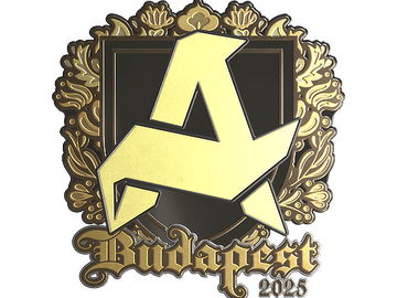 Sticker | Aurora (Gold) | Budapest 2025