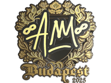 Sticker | AW (Gold) | Budapest 2025
