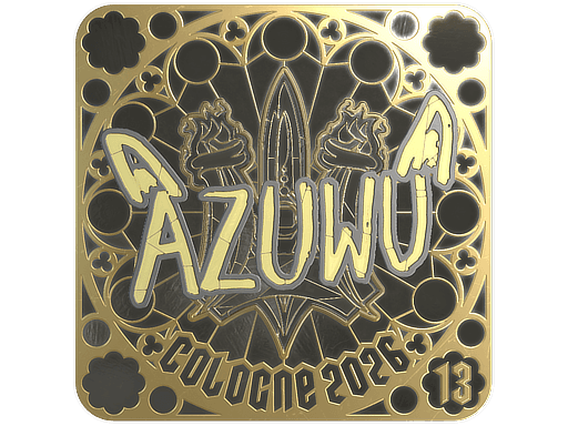 Sticker | AZUWU (Gold, Ranked) | Cologne 2026