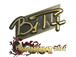 Sticker | b1t (Gold) | Shanghai 2024