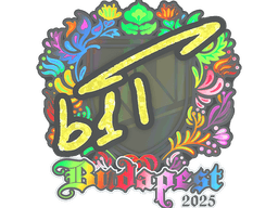 Sticker | b1t (Holo) | Budapest 2025