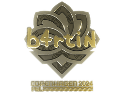 Sticker | b4rtiN (Gold) | Copenhagen 2024