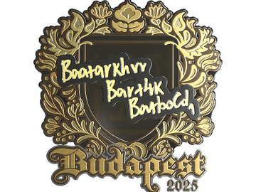 Sticker | Bart4k (Gold) | Budapest 2025
