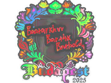 Sticker | Bart4k (Holo) | Budapest 2025