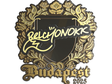 Sticker | BELCHONOKK (Gold) | Budapest 2025