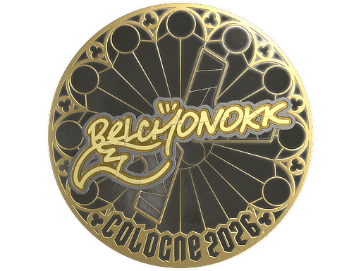 Sticker | BELCHONOKK (Gold) | Cologne 2026