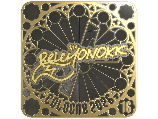Sticker | BELCHONOKK (Gold, Ranked) | Cologne 2026