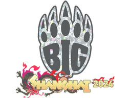 Sticker | BIG (Glitter) | Shanghai 2024