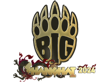 Sticker | BIG (Gold) | Shanghai 2024