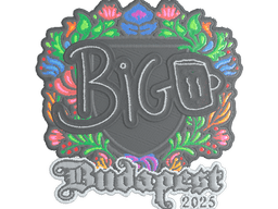 Sticker | biguzera (Embroidered) | Budapest 2025