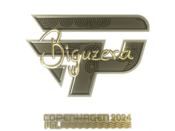 Sticker | biguzera (Gold) | Copenhagen 2024