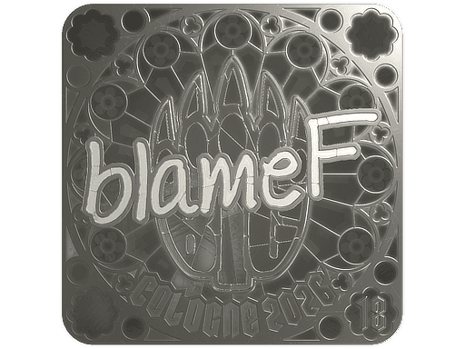 Sticker | blameF (Foil, Ranked) | Cologne 2026