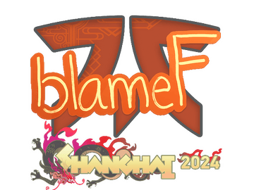 Sticker | blameF | Shanghai 2024