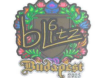 Sticker | bLitz (Embroidered) | Budapest 2025