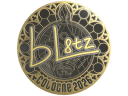 Sticker | bLitz (Gold) | Cologne 2026